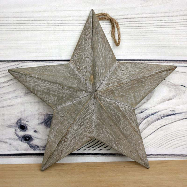 Rustic Wooden Barn Star - 3 sizes available