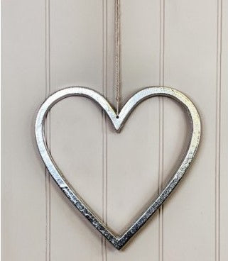 Decorative Aluminium Heart - 3 sizes available
