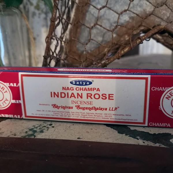 Satya Incense Sticks - Indian Rose