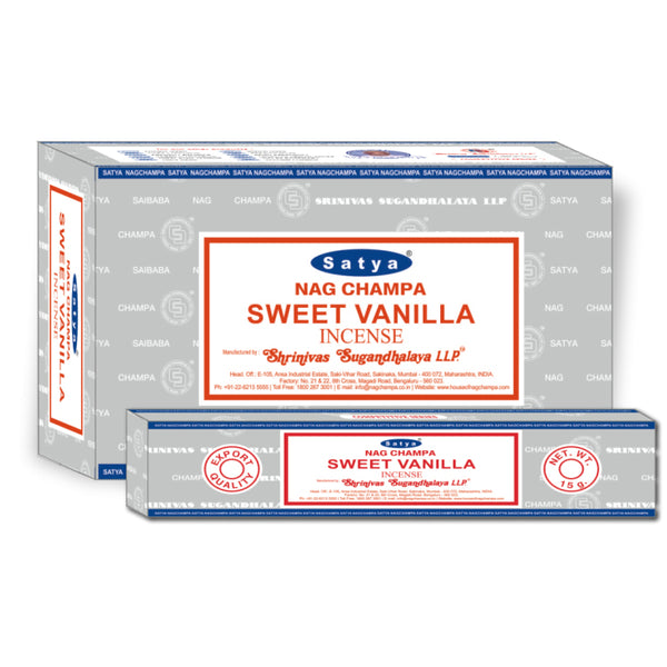 Satya Incense Sticks - Sweet Vanilla