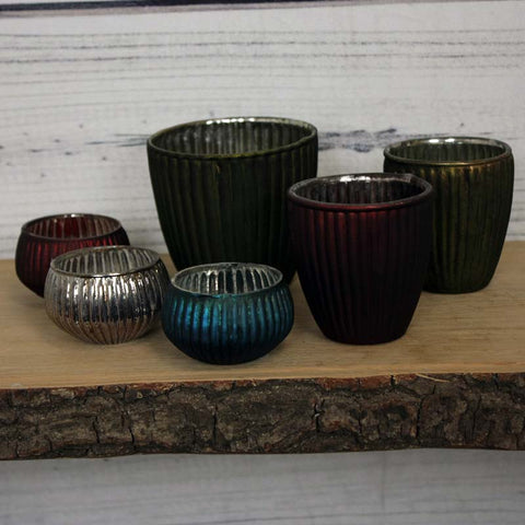 Ribbed Beaker Votive - various sizes available