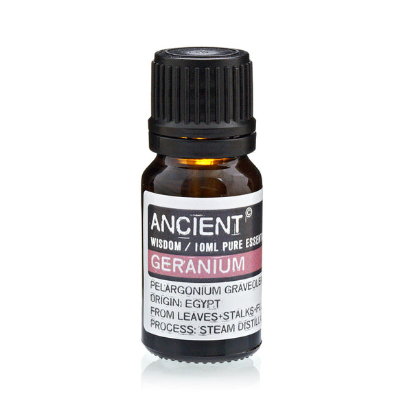 Ancient Wisdom Geranium Essential Oil - 10ml Bottle