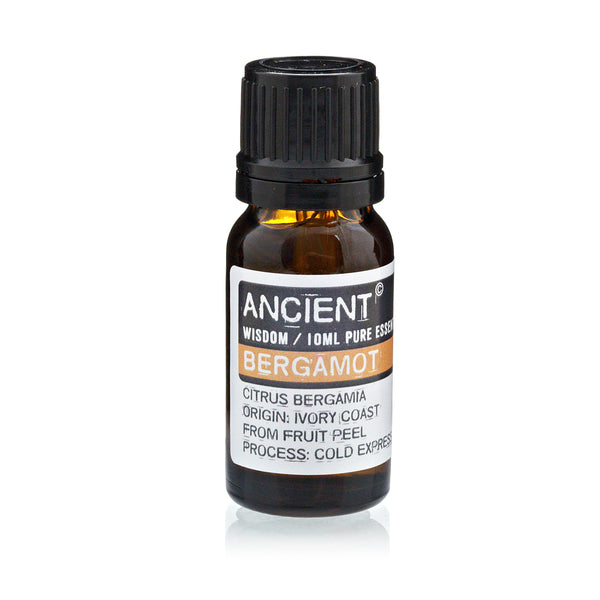 Ancient Wisdom Bergamot (FCF) Essential Oil - 10ml Bottle