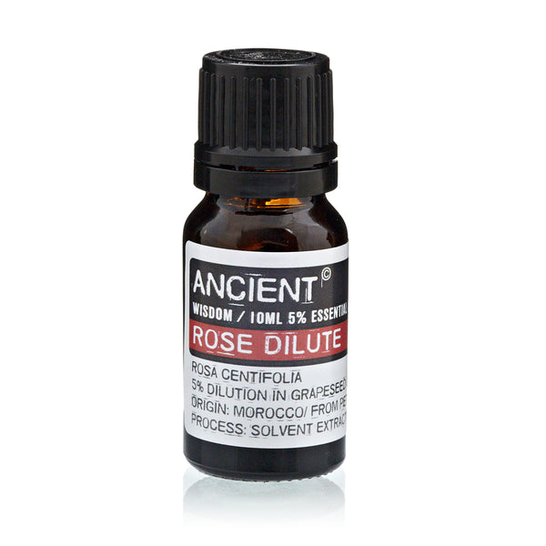 Ancient Wisdom Rose Dilute Essential Oil - 10ml Bottle