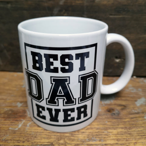'Best Dad Ever' Quote Mug