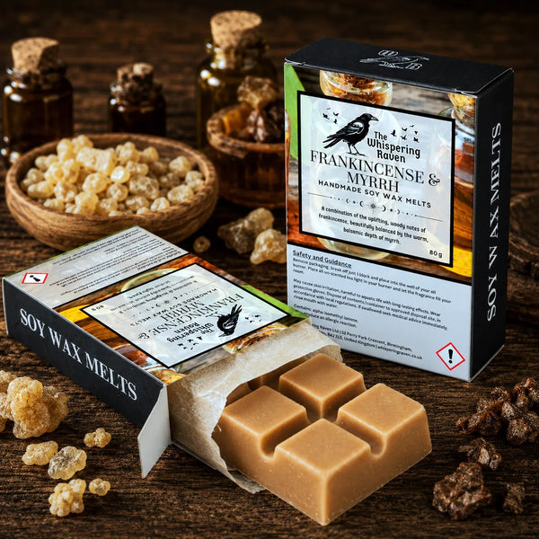 The Whispering Raven - Frankincense & Myrrh Soy Wax Melts