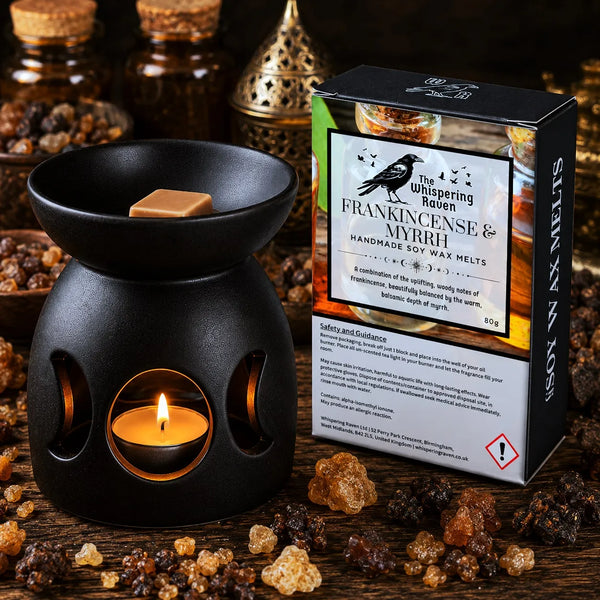 The Whispering Raven - Frankincense & Myrrh Soy Wax Melts