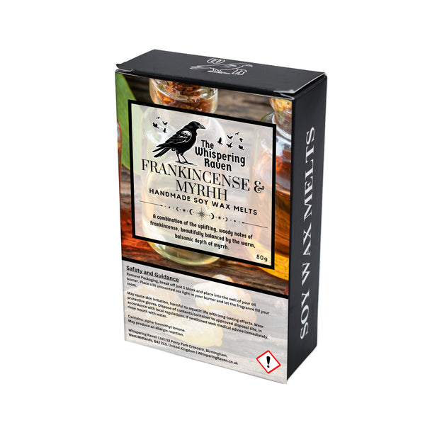 The Whispering Raven - Frankincense & Myrrh Soy Wax Melts