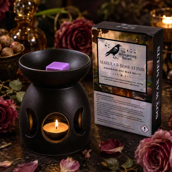 The Whispering Raven - Marula Rose Soy Wax Melts