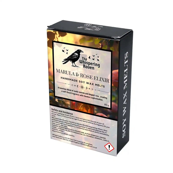 The Whispering Raven - Marula Rose Soy Wax Melts