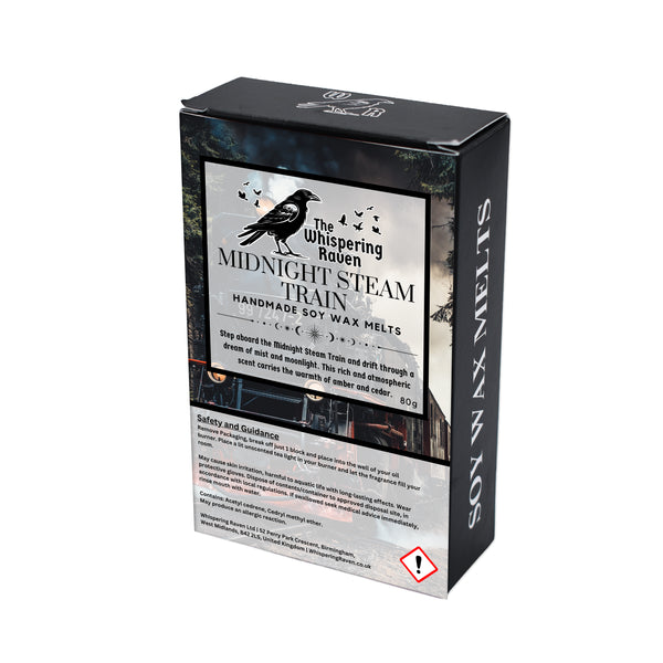 The Whispering Raven - Midnight Steam Train Soy Wax Melts
