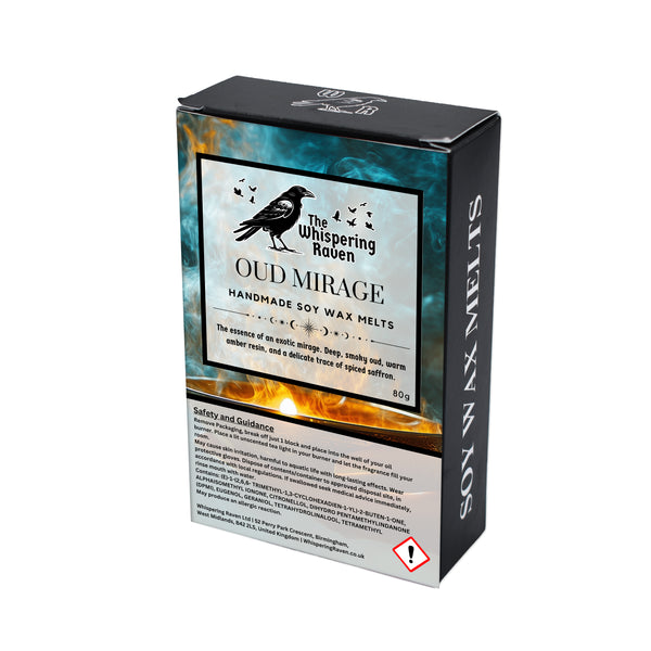 The Whispering Raven - Oud Mirage Soy Wax Melts