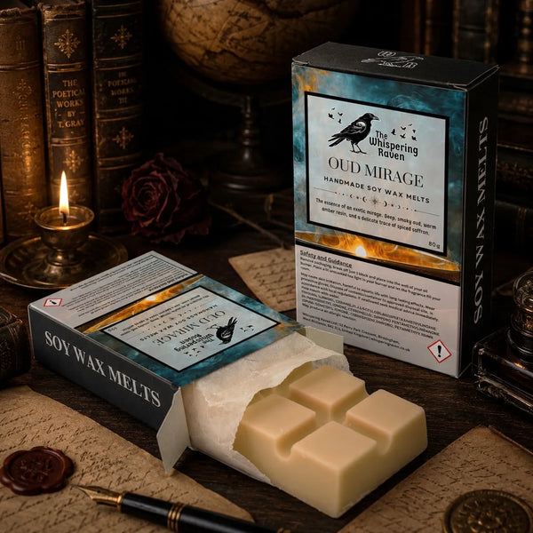 The Whispering Raven - Oud Mirage Soy Wax Melts