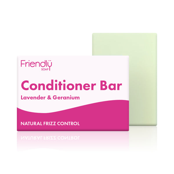 Friendly Conditioner Bar - Lavender and Geranium - Vegan (90g)