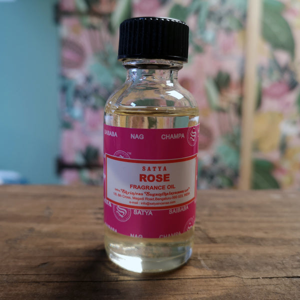 Satya Rose Fragrance Scented Oil