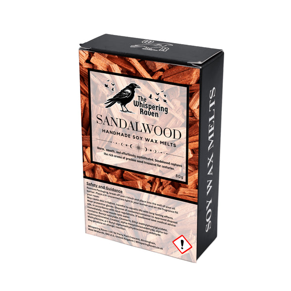 The Whispering Raven - Sandalwood Soy Wax Melts