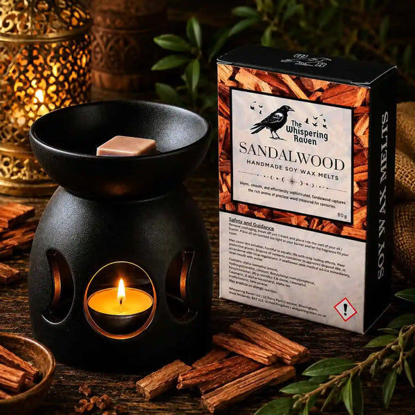 The Whispering Raven - Sandalwood Soy Wax Melts