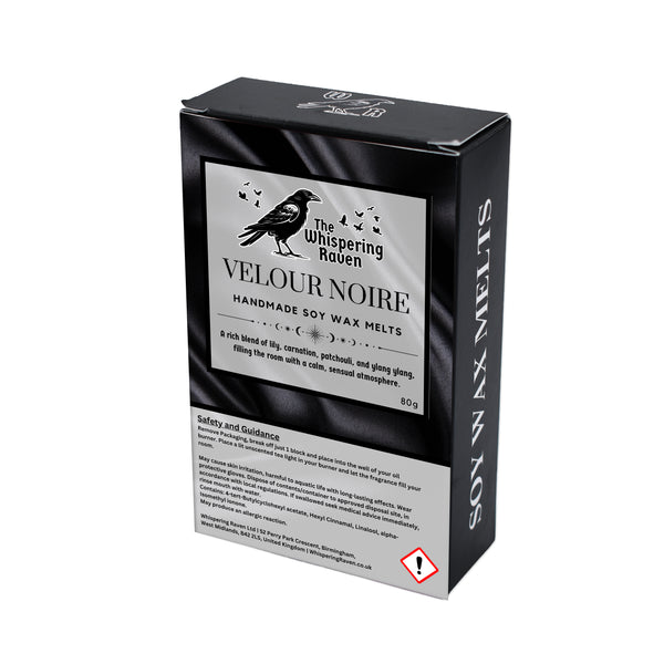 The Whispering Raven - Velour Noire Soy Wax Melts