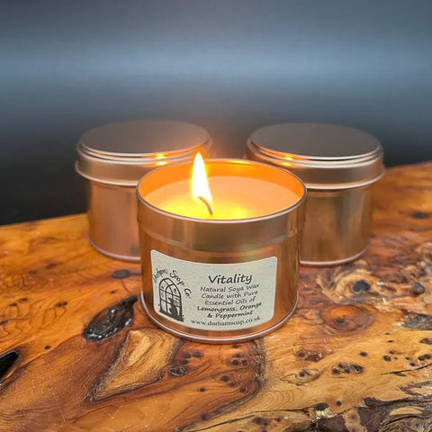 Vitality Soy Wax Candle  - Durham Soap Company