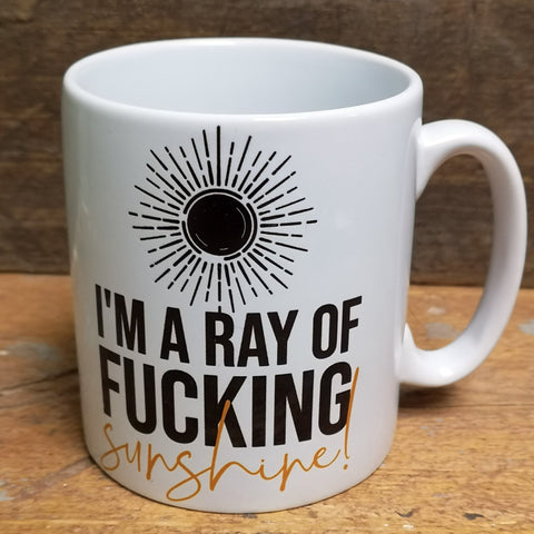 'Ray of Sunshine' Quote Mug