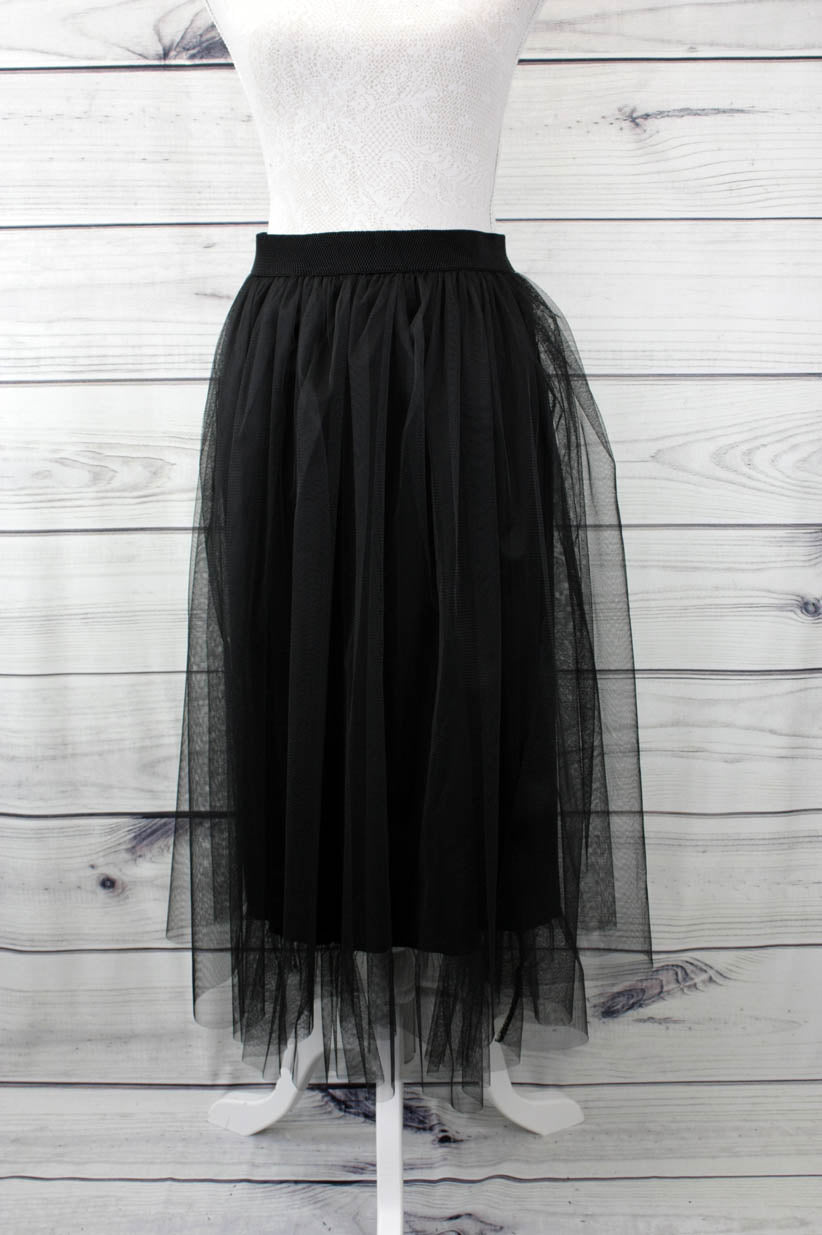 Pleated Tulle Skirt - more colours available