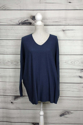 V-neck Soft Knit Jumper - more colours available