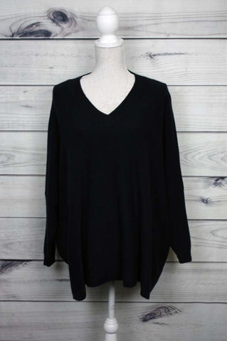 V-Neck Swing Jumper - more colours available