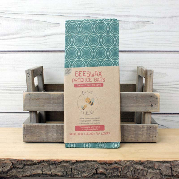 Bee Sweet & Bumble Beeswax Produce Bags - Medium (25x25cm)