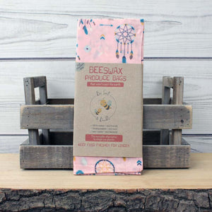 Bee Sweet & Bumble Beeswax Produce Bags - Medium (25x25cm)