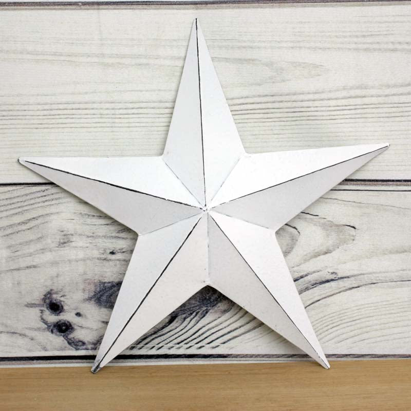 White Barn Star - 32cm