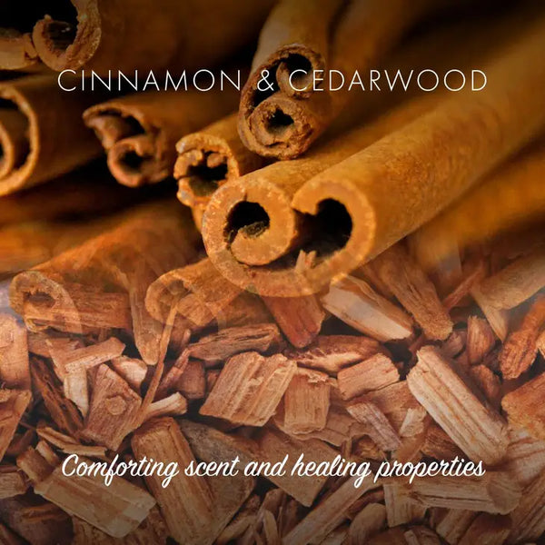 Friendly Cinnamon and Cedarwood Natural Soap Bar