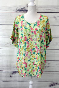 Poppy Floral Print Top - more colours available