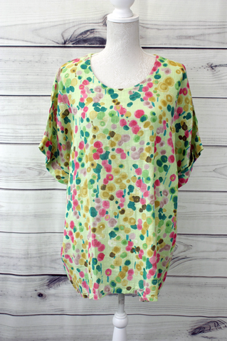 Poppy Floral Print Top - more colours available