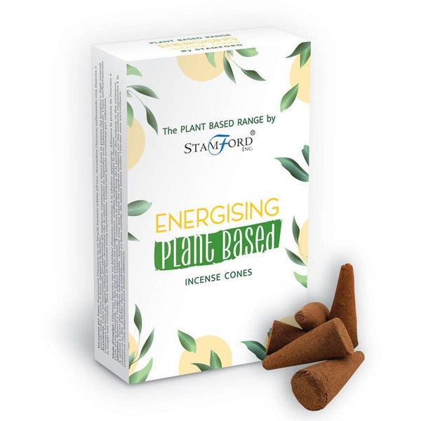 Energising Plant Based Incense Cones - Pack of 12
