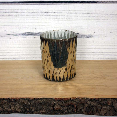 Harlequin Votive Holder