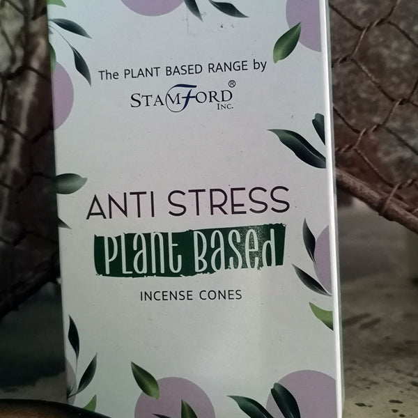 Anti-Stress Plant-Based Incense Cones - Pack of 12