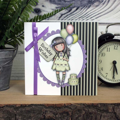 Gorjuss Greetings Card - Birthday Wishes
