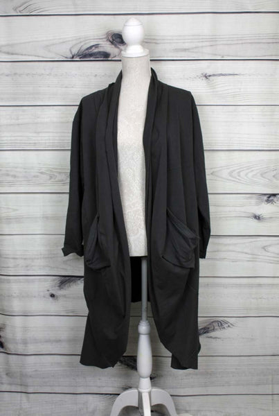 Italian Plain Waterfall Cardigan - more colours available