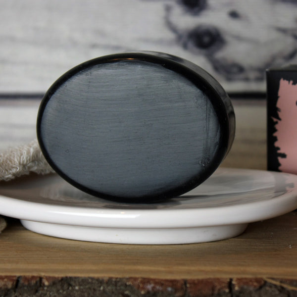 Charcoal Face and Body Soap Bar - Geranium - 85g
