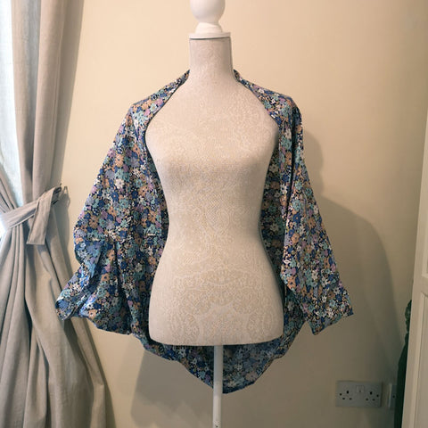 Handmade Cocoon-Style Kimono - Ditsy Floral