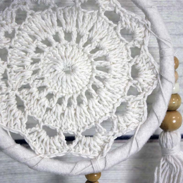 Crochet Dreamcatcher with Tassels