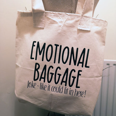 Handmade Tote Bag - Emotional Baggage