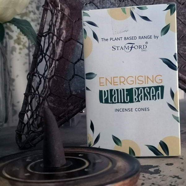 Energising Plant Based Incense Cones - Pack of 12