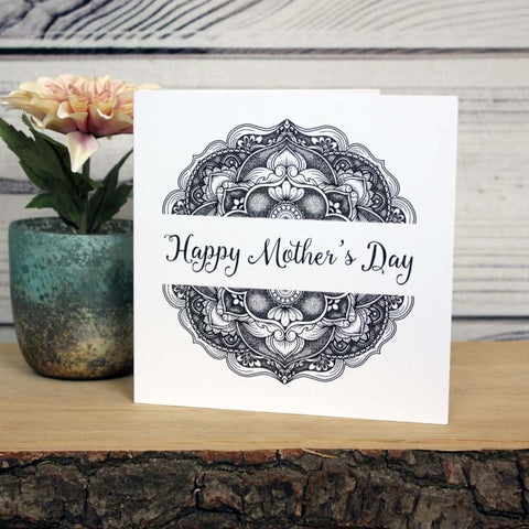 Mandala Card - Happy Mother's Day
