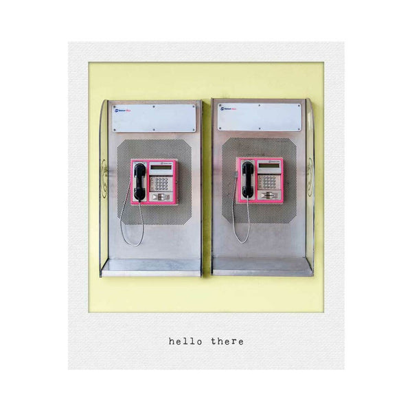 Incidental Instants Greeting Card - Hello There