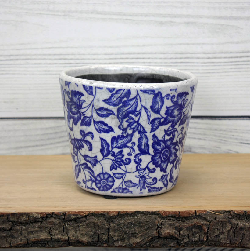 Old Style Dutch Pot - Blue - various designs available