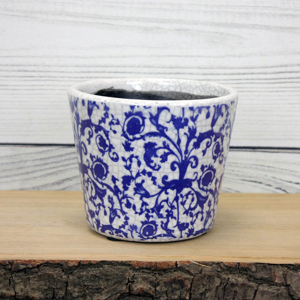 Old Style Dutch Pot - Blue - various designs available