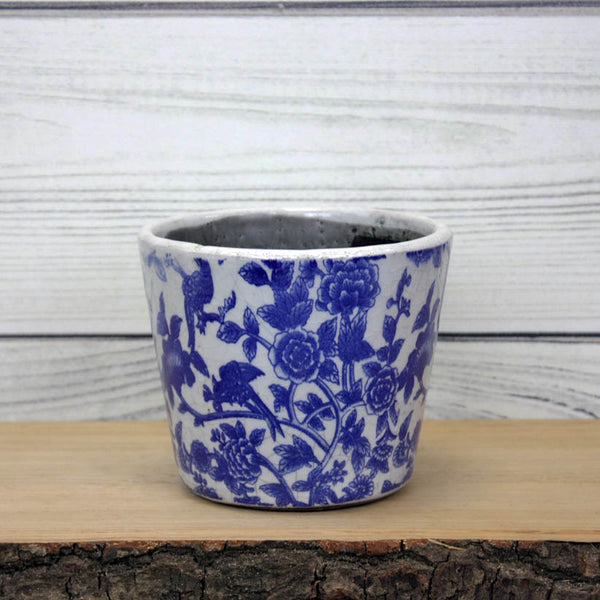 Old Style Dutch Pot - Blue - various designs available
