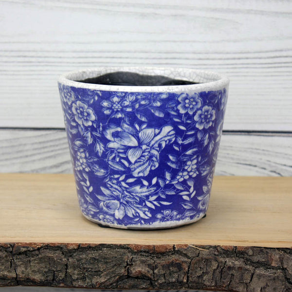 Old Style Dutch Pot - Blue - various designs available