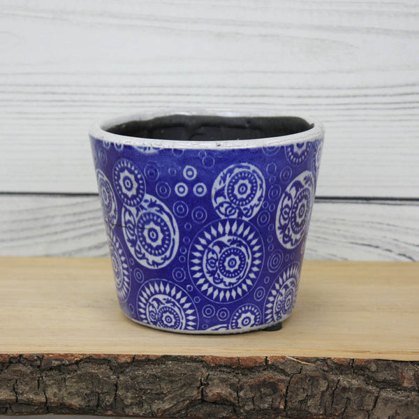Old Style Dutch Pot - Blue - various designs available
